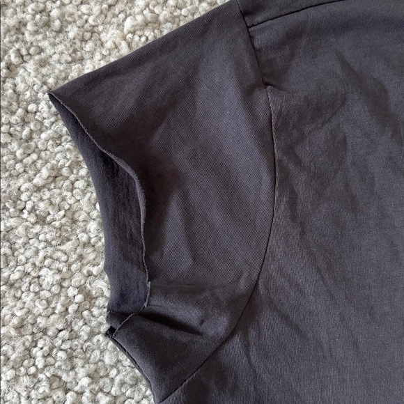 Men's YoungLA, PerfectTeeScallop Bottom XL New DarkGrey - Picture 4 of 5